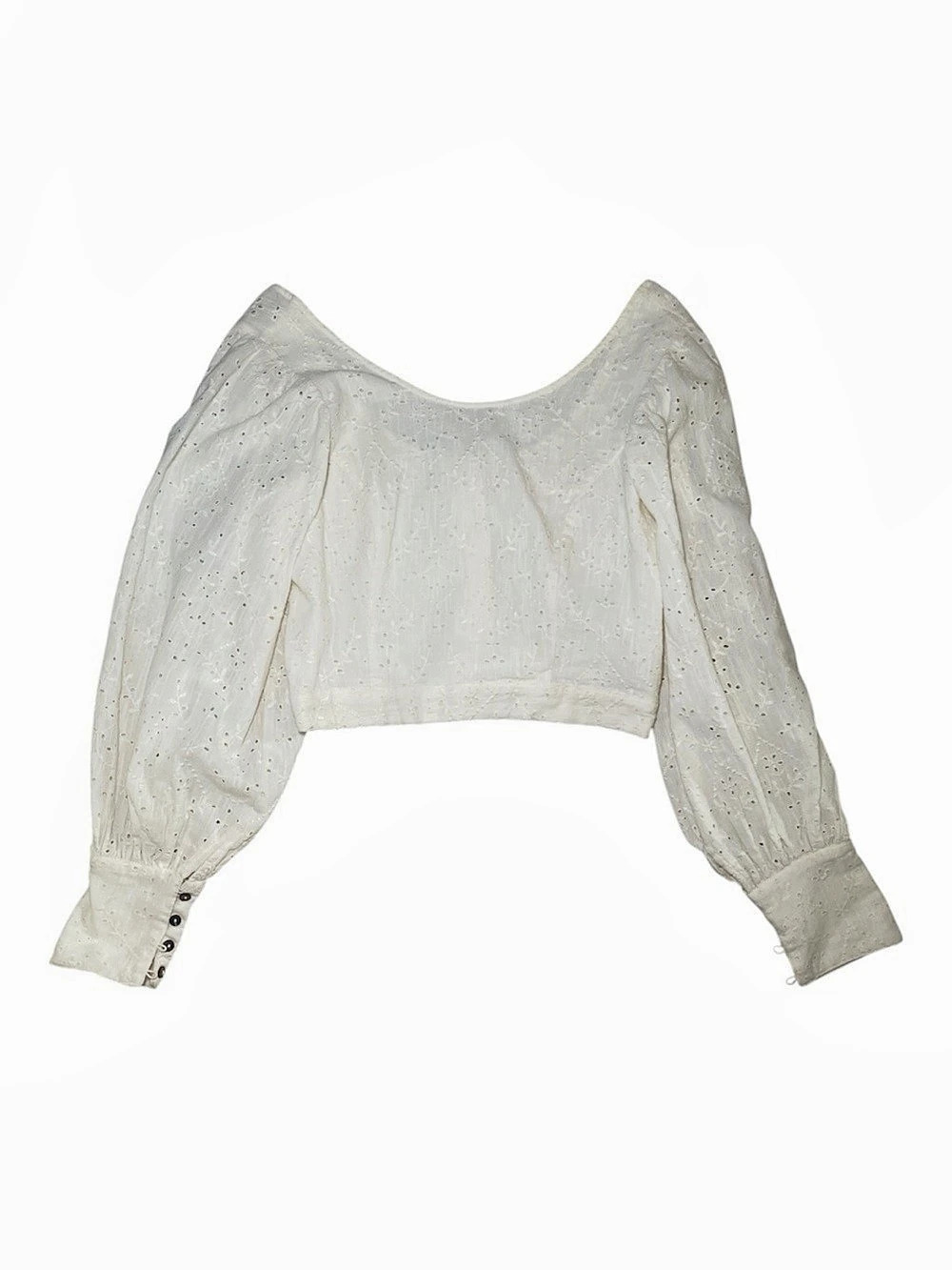 Free people Petunia Eyelet Top sz M